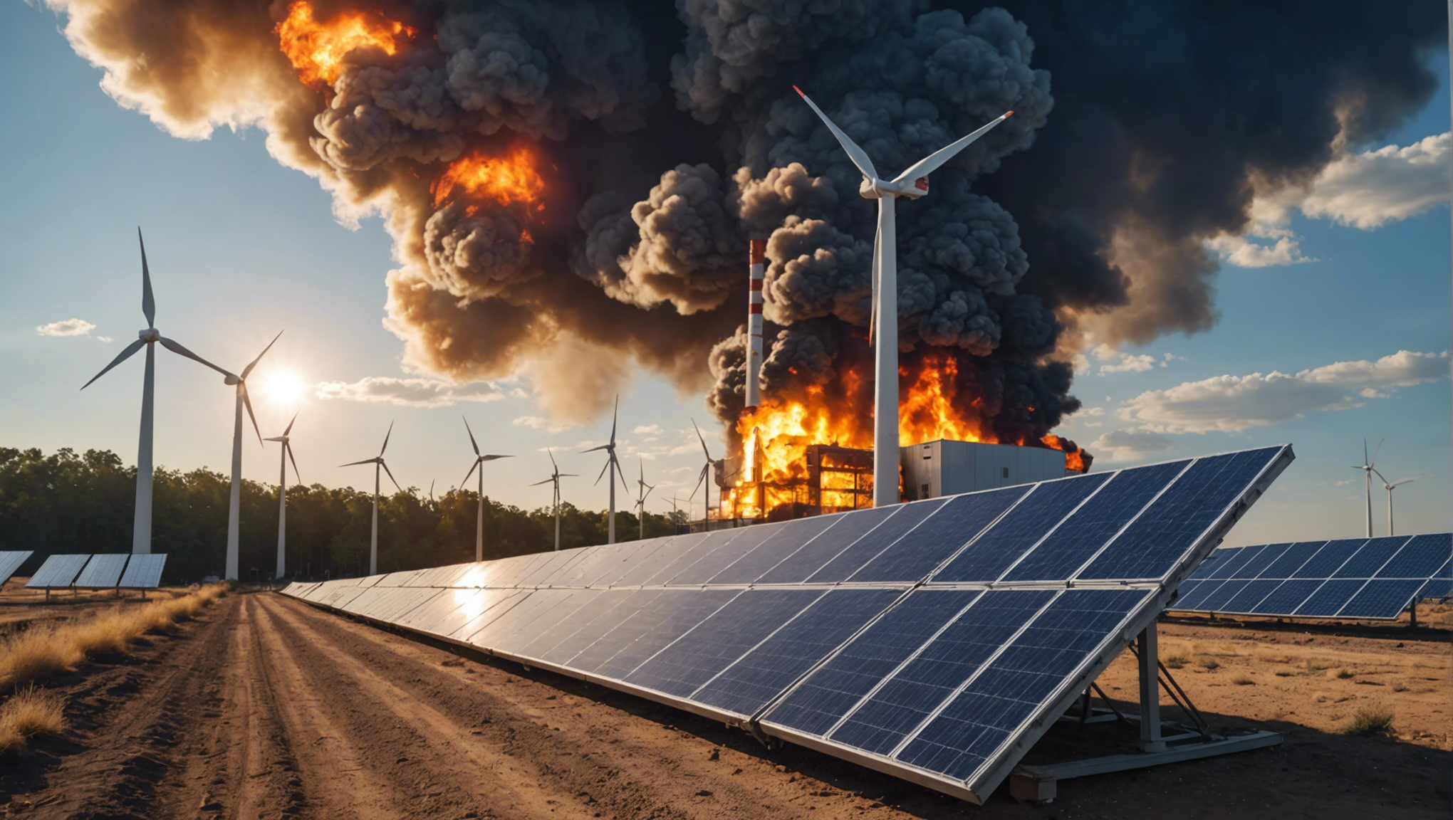 Des refus justifiés par le risque incendie pour une centrale solaire