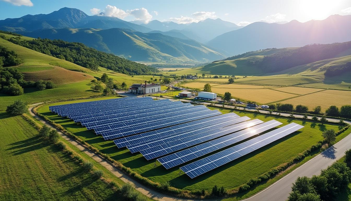 En Savoie, un projet solaire avec des retombées pour la communauté locale