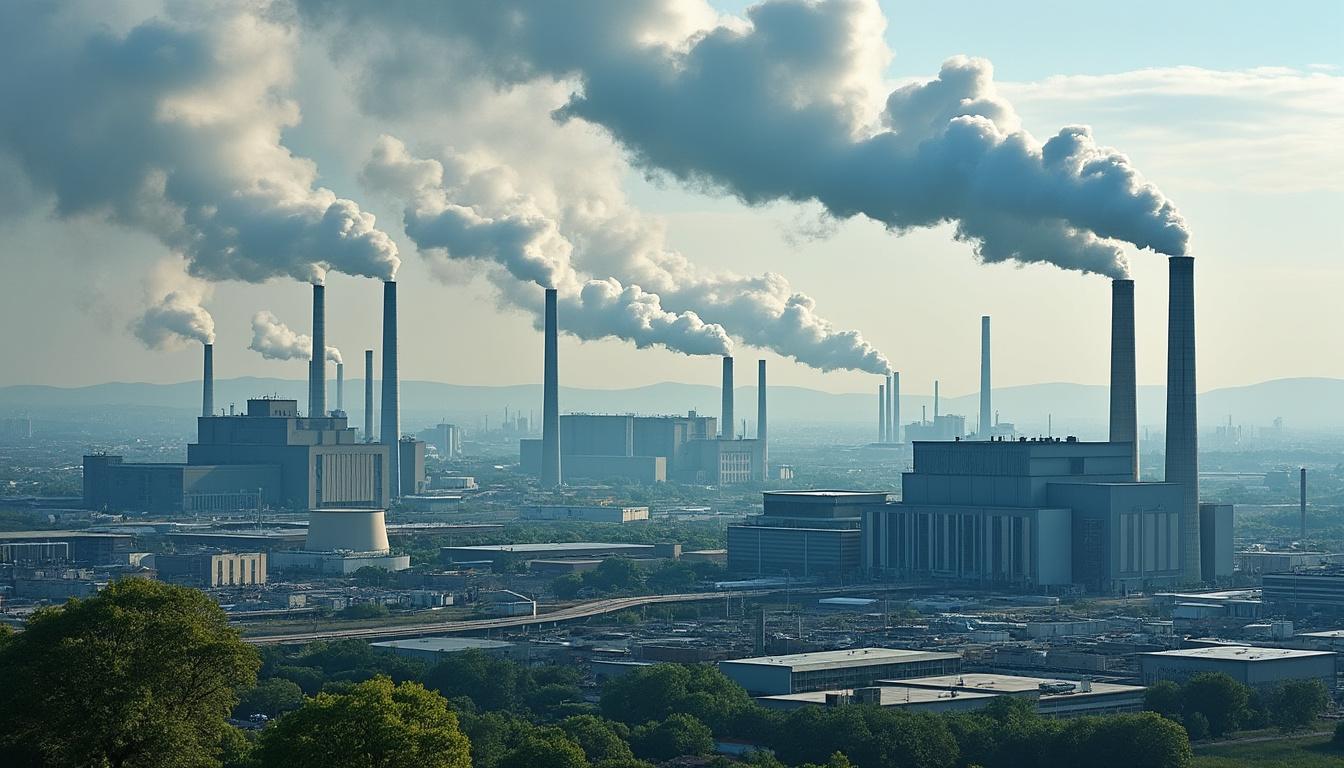 L&rsquo;Insee révèle une émission excessive de gaz à effet de serre