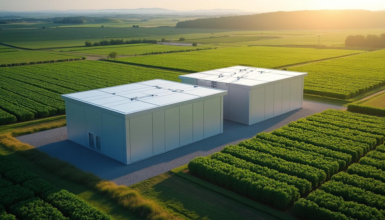 La justice valide un projet innovant de stockage d&rsquo;énergie au cœur des terres agricoles