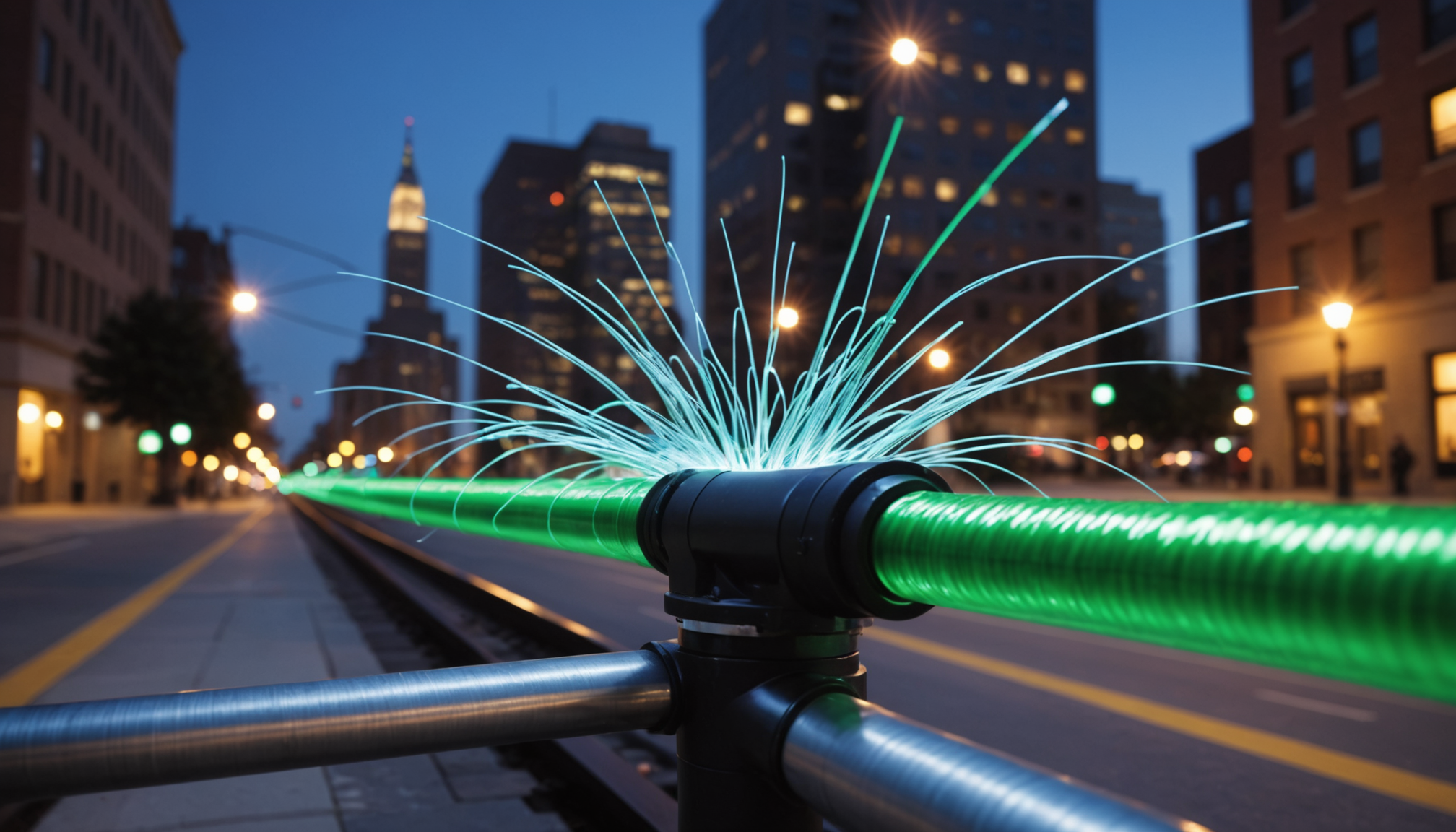 Réseaux de chaleur : La fibre optique, un challenger redoutable contre l&rsquo;acier ?